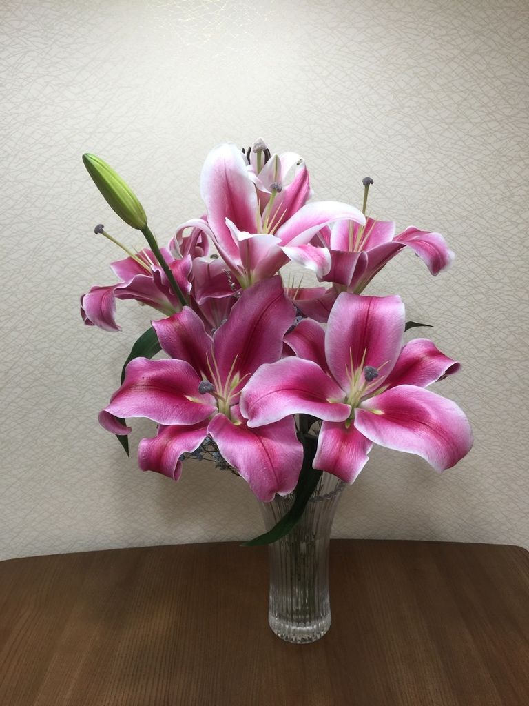餐桌上的百合花 家儀盆栽小世界 痞客邦