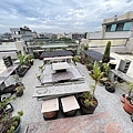09頂樓花園防風準備終於完成.JPG