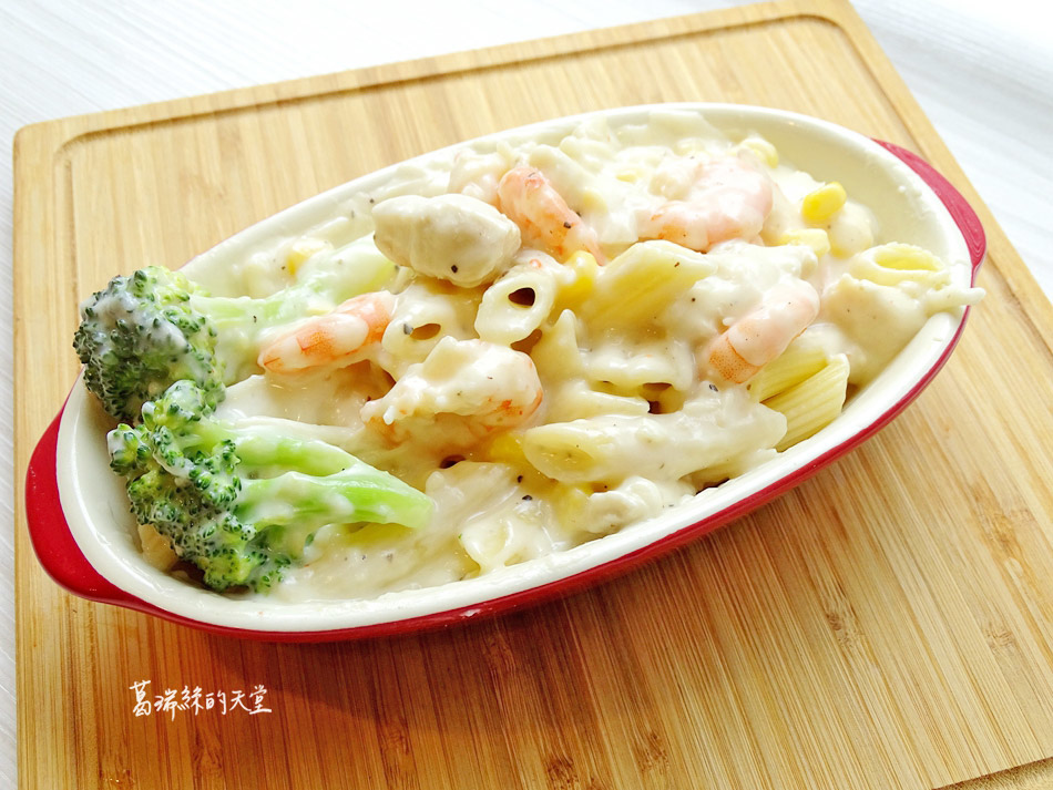食譜 香濃白醬簡單搞定 家有一鍋 白醬義大利麵 白醬焗烤輕鬆就上桌 葛瑞絲的天堂 痞客邦