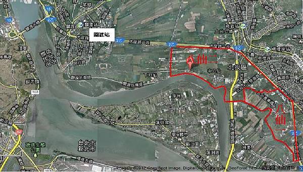 八仙 1.2區分隔圖