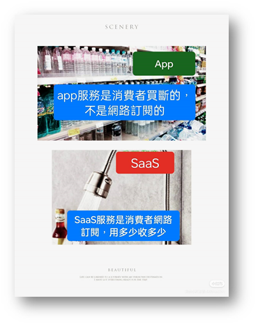 2024 01 21一秒理解 SaaS 服務 和 App 軟