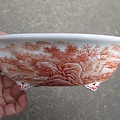 興榮藝---赤繪木瓜式鉢