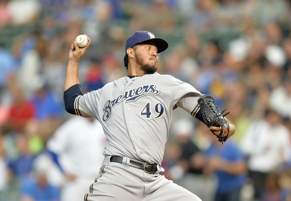 Yovani+Gallardo+Milwaukee+Brewers+v+Chicago+bnKSqL_yH0el