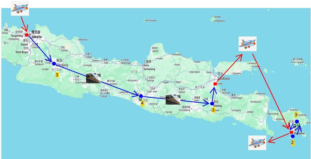 印尼爪哇島、峇厘島16天之旅