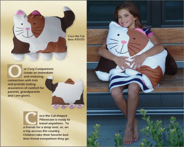 法國doomagic兒童寵物枕套 貓咪款jpg