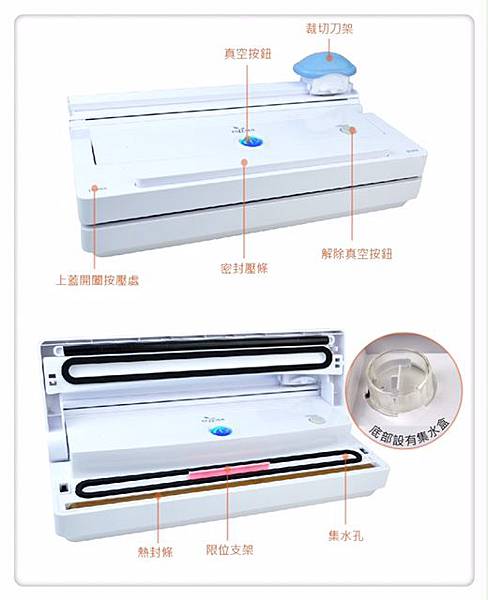 女人知己,女人知己試用大隊,試用大隊,有樂紛Euleven真空封口機SYJ6024B,有樂紛Euleven真空封口機,SYJ6024B,有樂紛Euleven,真空封口機,封口機,集水盤,裁刀,食物保鮮,省空間,有樂紛,Euleven