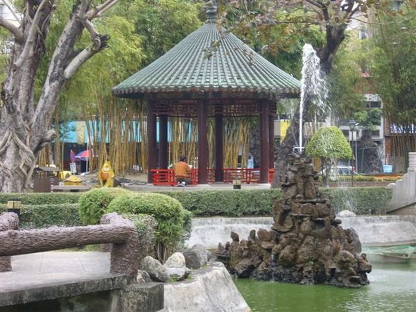 延平郡王祠的庭園造景