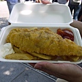 倫敦當地小吃: Fish and Chip