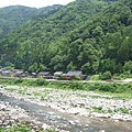 由高山前往富山的鐵路沿線風光