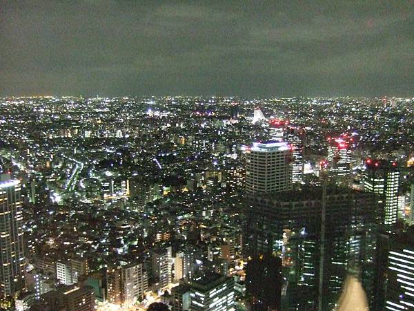 新宿都廳看夜景
