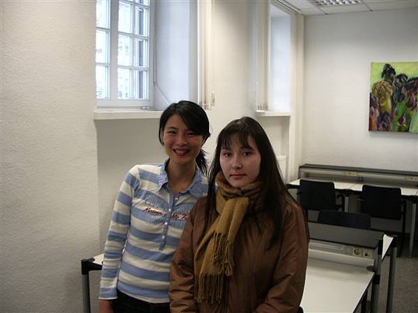 03-Ksenya & I in study room