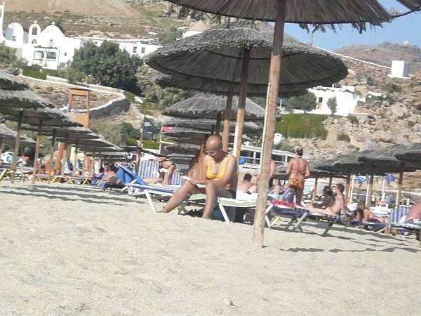 Mykonos- Kalafati Beach -三個頭