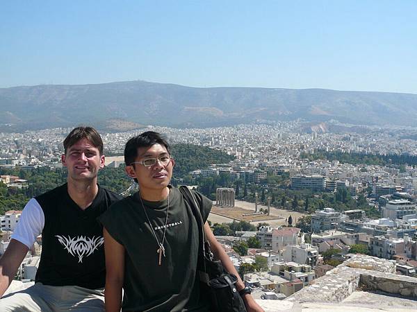 Athens - Bernd & me