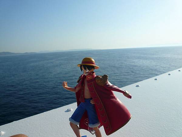 Athens - 到Mykonos的船上 - Luffy