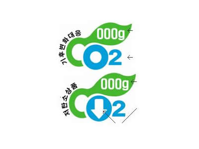 carbon-footprint-各國碳足跡Logo-韓國 carbon-footprint-各國碳足跡Logo-韓國