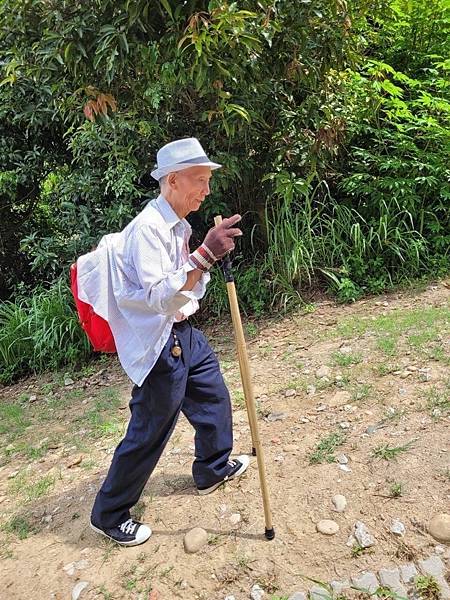 老當益壯的洪文堂，期許自己在喬安作到90歲！