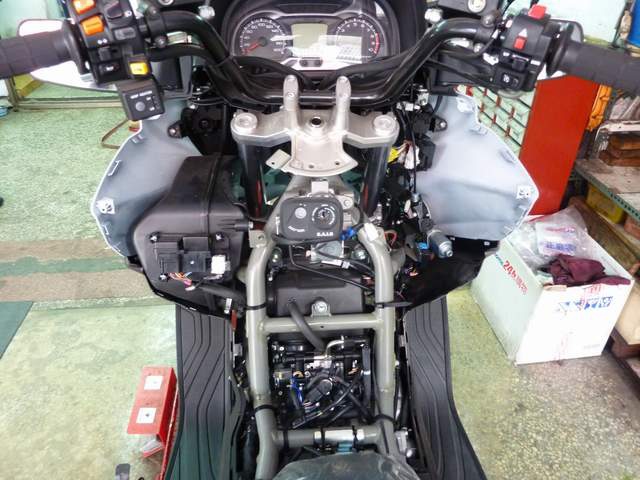 BURGMAN650 節氣門氣閥同步