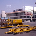 Jeju Airport - 擺渡車上