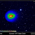 Comet 17P/Holmes假色影像