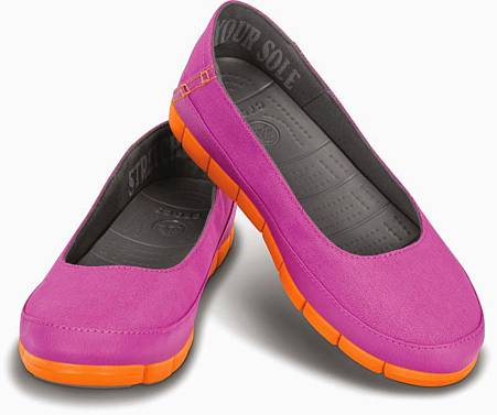 Crocs_Stretch Sole_Vibrant Violet Orange 1_3790
