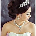 華麗,包頭,皇冠,平口,白色禮服,台北新娘秘書,造型創作