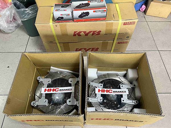 CIVIC8 喜美八代避震器 煞車更換