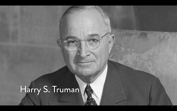 美國第33任總統（1945年－1953年）杜魯門（Harry S. Truman）