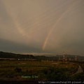 台3線烏溪橋周邊雨後風光