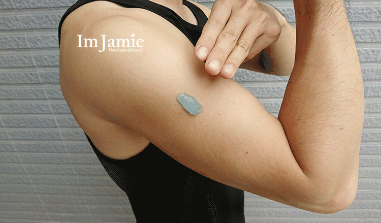 pain_muscle糯米Jamie 凍療鎮痛膏按摩示範圖檔.gif