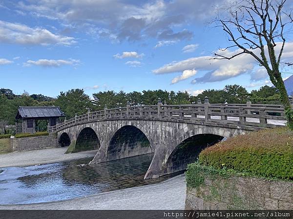 【鹿兒島】石橋記念公園～篤姬走過的石橋、遠眺櫻島火山美景