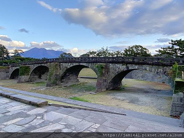 【鹿兒島】石橋記念公園～篤姬走過的石橋、遠眺櫻島火山美景