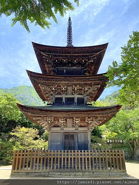 【上田】前山寺～古樸雅緻的三重塔＆坐擁庭園美景的茶室