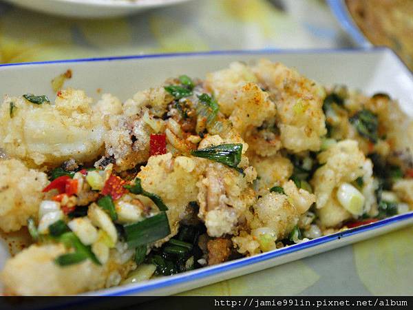 蒜蓉蔥爆香酥軟絲