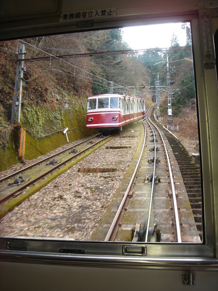 高野山  電纜車