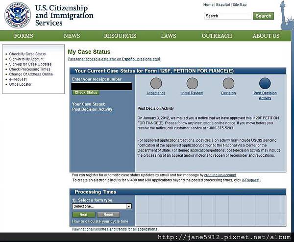 U.S. Citizenship and Immigration Services - My Case Status 2012-1-4.jpeg