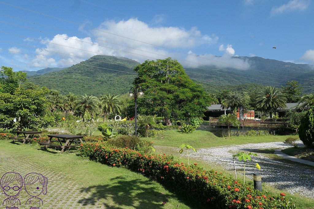 7 瑞穗棕櫚湖民宿 庭園式造景