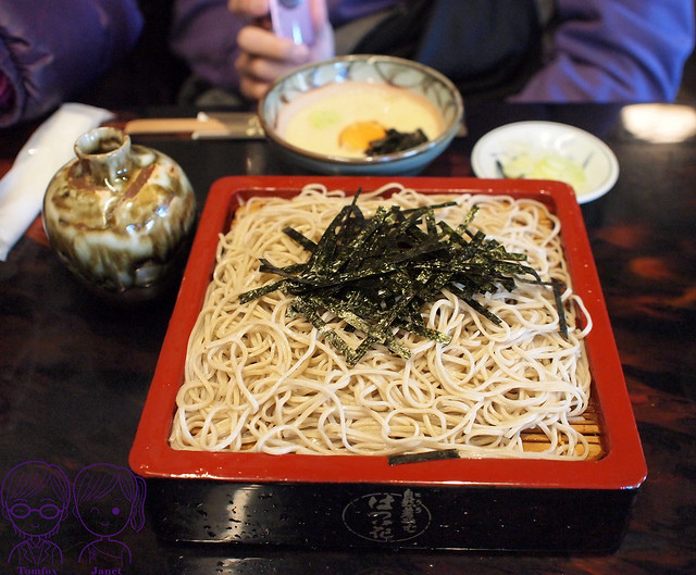 33 箱根 はつ花(初花蕎麥麵) せいろそば(芋頭蕎麥冷麵拌蛋)