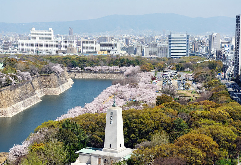 26 大阪歷史博物館 眺望《大阪城公園》