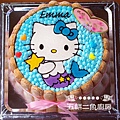 12星座Hello Kitty蛋糕(雙魚座) (6吋可做)