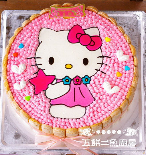 12星座Hello Kitty蛋糕(處女座) (6吋可做)