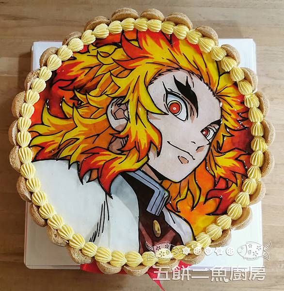 鬼滅之刃-炎柱3 最小8吋可做