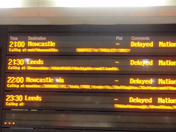 Delayed !!