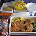 飛機上的兒童餐