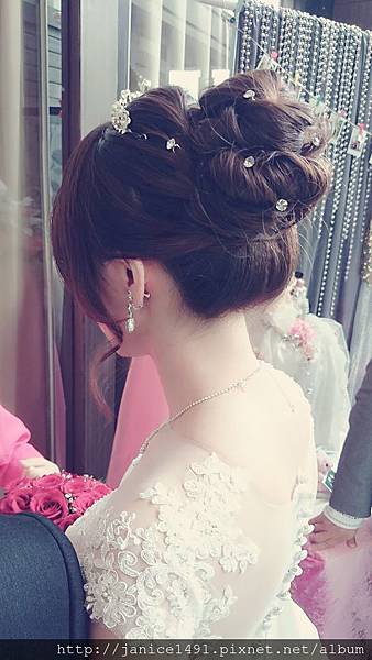 龍潭新秘紫妍#白紗造型