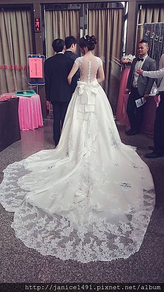 龍潭新秘紫妍#白紗造型