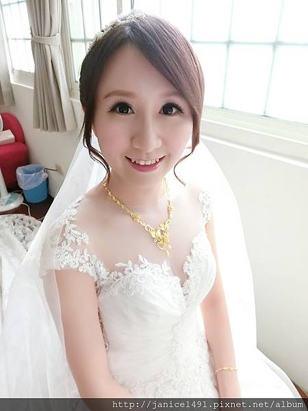 龍潭新秘紫妍#白紗造型