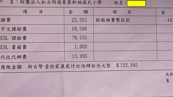 2023-2024 台中各私小整合資訊-學費/課表/社團/評