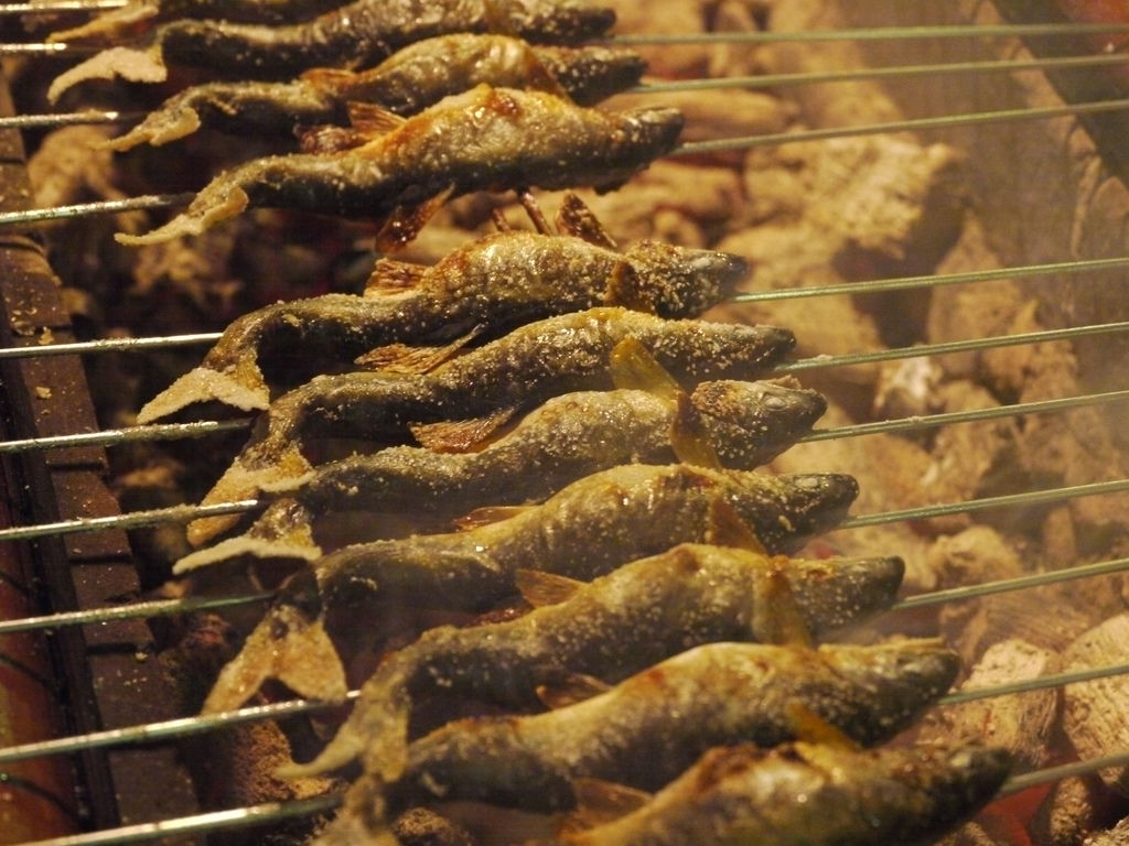 鮎ー炭火焼き 鮎ー炭火焼き