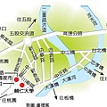 輔大花園觀光夜市周圍地圖