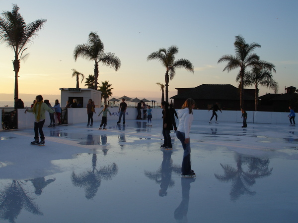 Ice skating Rink by the ocean~